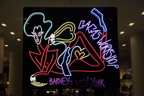 Lady GaGa для универмага Barneys в Нью-Йорке