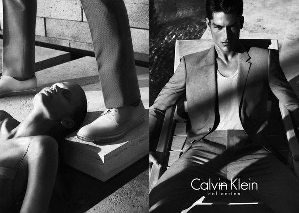 Лара Стоун для Calvin Klein