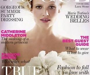 Майский Vogue UK в трех свадебных обложках