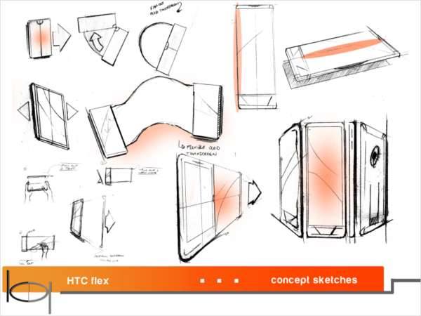 Меняющийся дисплей смартфона HTC 