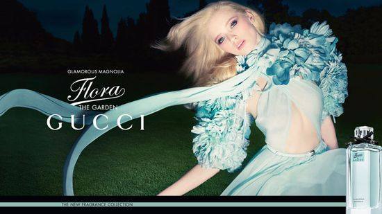 Эбби Ли Кершоу в кампании Flora от Gucci