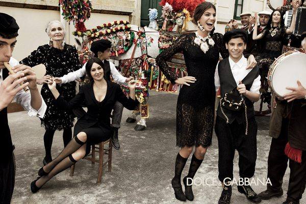 Dolce&Gabbana сезона осень-зима 2012