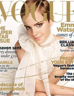 Работа Эммы Уотсон для Vogue UK