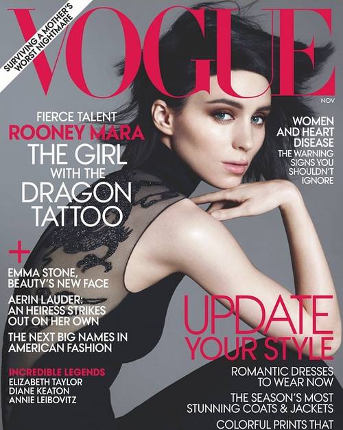 Руни Мара в Vogue на английском языке