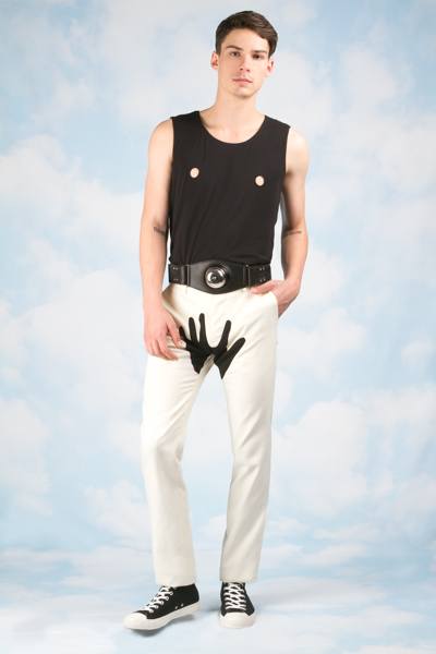 Мужская трикотажная одежда от Йоко Оно