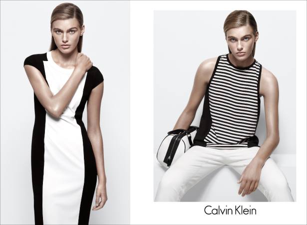 Мэдисон Хэдрик в кампании Calvin Klein White Label