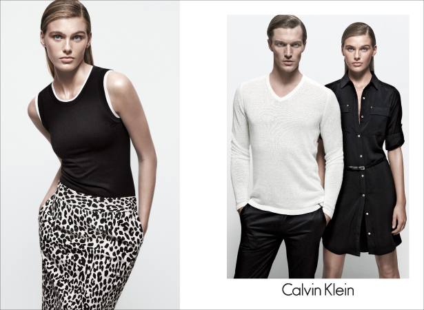 Мэдисон Хэдрик в кампании Calvin Klein White Label