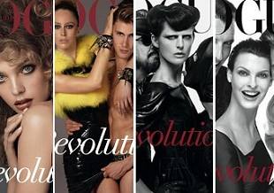 Шесть обложек на 25-летие Vogue Italia