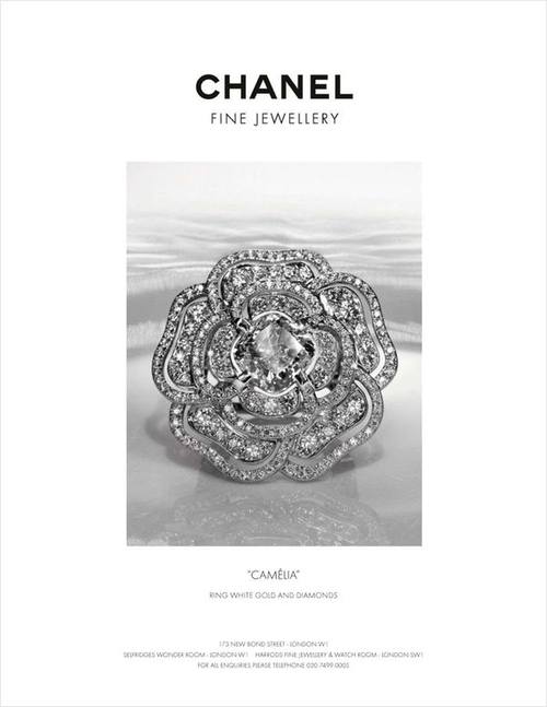 Сигрид Агрен для ювелирных изделий от Chanel