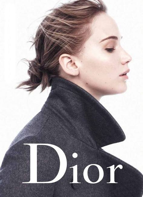 Дженнифер Лоуренс в кампании Dior