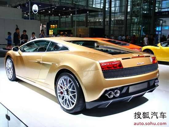 Lamborghini Gallardo в золотом исполнении