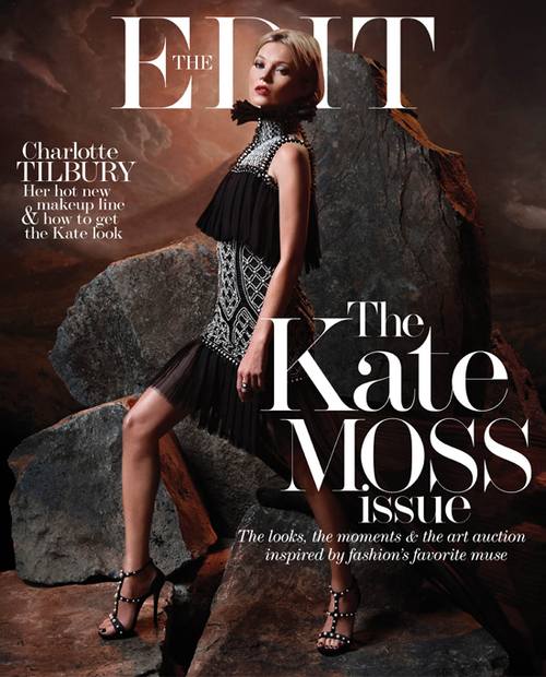 Кейт Мосс стала звездой нового номера The Edit