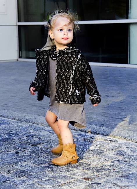 Детская мода: в роли модели 2-летняя Элис