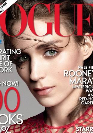 Руни Мара на обложке февральского Vogue США