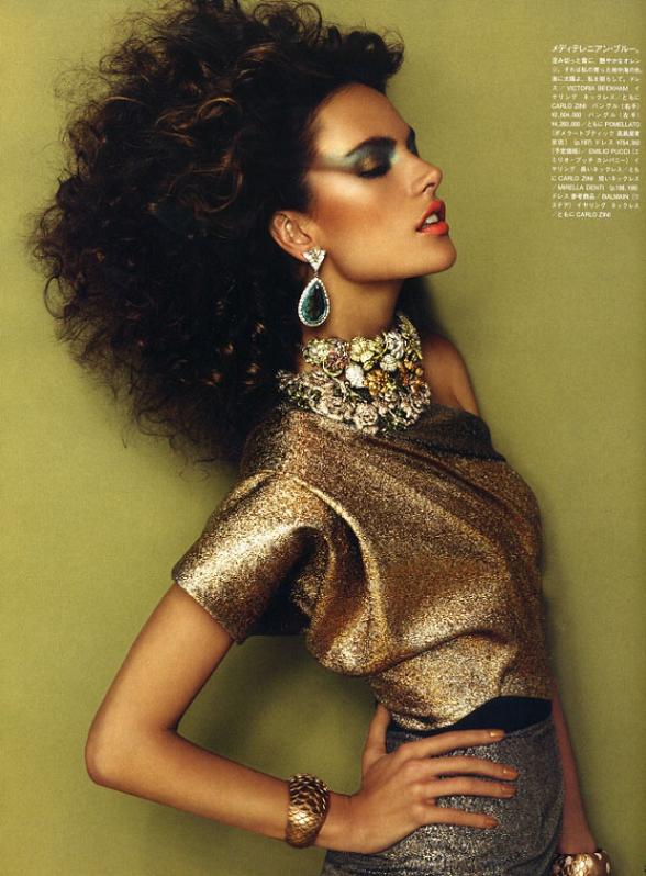 Алессандра Амбросио на обложке декабрьского Vogue Япония
