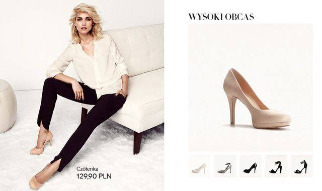 H&M Shoes - модная тенденция — высокий каблук