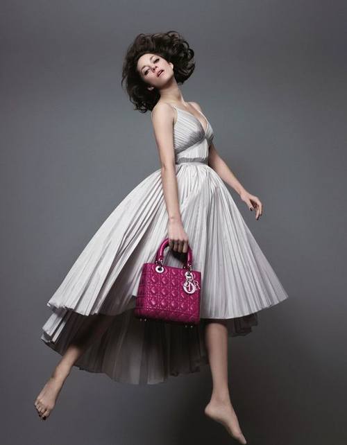 Марион Котийяр для Lady Dior Spring 2014