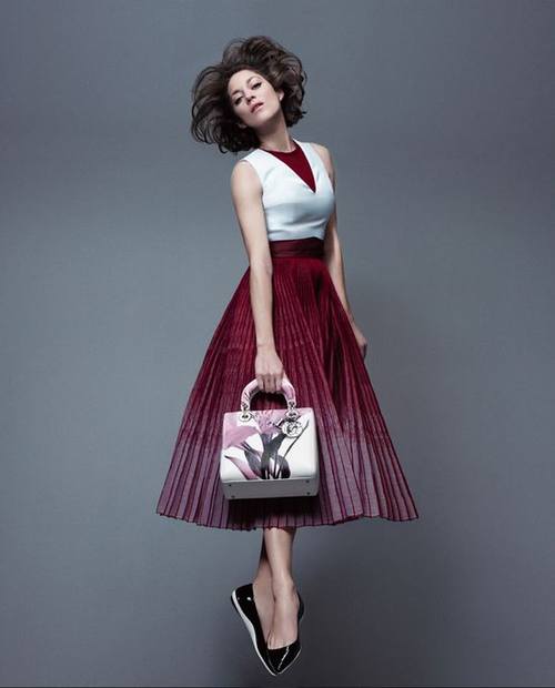 Марион Котийяр для Lady Dior Spring 2014