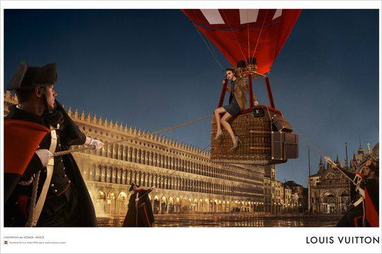 Дэвид Боуи и Аризона Мьюз для Louis Vuitton кампании