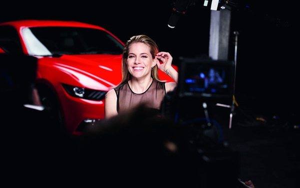 Сиенна Миллер в кампании Ford Mustang
