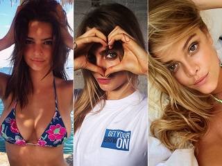 Фото топ моделей, опубликованные на Instagram