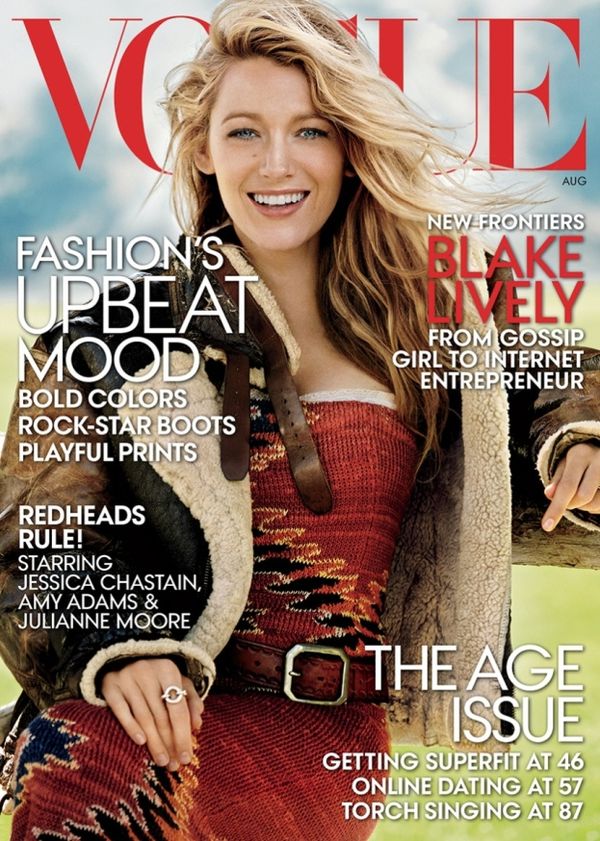 Блейк Лайвли на обложке Vogue!