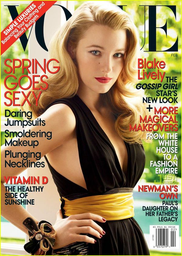 Блейк Лайвли на обложке Vogue!