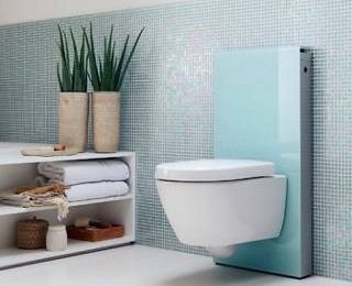 Удивительное использование подвесных унитазов и биде в ванной комнате