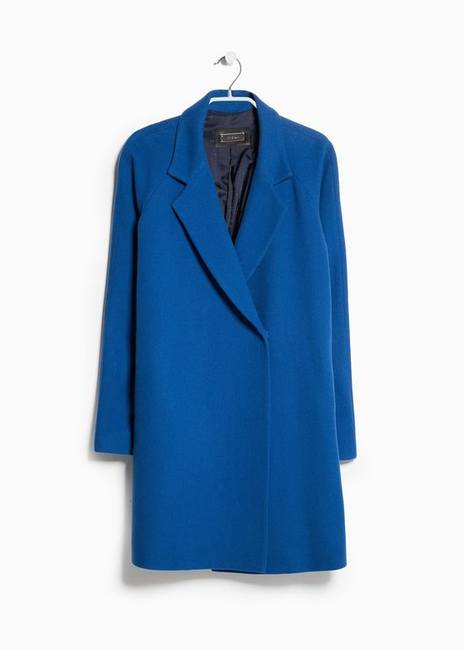 Синие тона - Обзор осенних пальто 